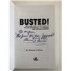 Image 2 : Busted! Thomas J. Riccio signed book