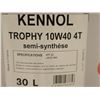 Image 2 : 30L L'HUILLE DE MOTOR KENNOL TROPHY 10W40 4T