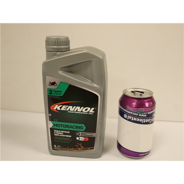 1L L'HUILLE DE MOTOR KENNOL MOTORACING 2T 100%