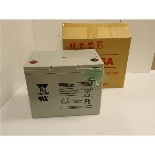 SCOOTER BATTERY YUASA REC80-12i *NEUF EN BOITE*