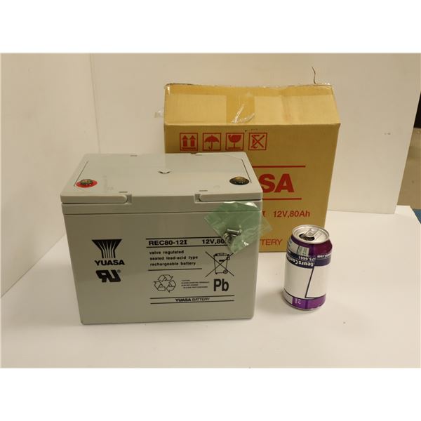 SCOOTER BATTERY YUASA REC80-12i *NEUF EN BOITE*