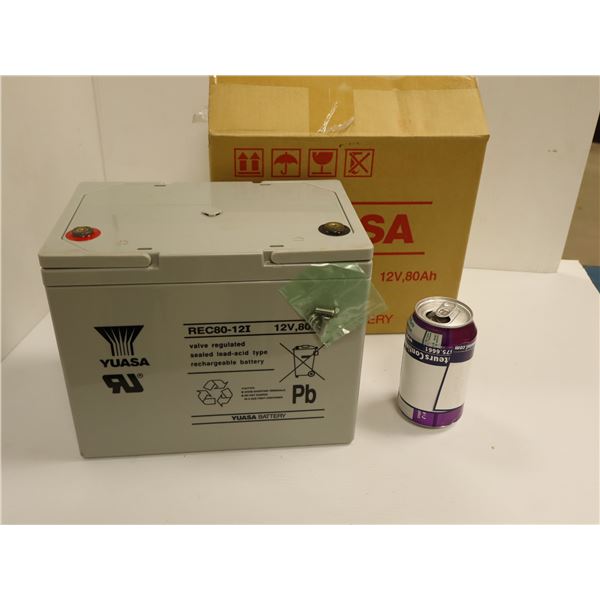 SCOOTER BATTERY YUASA REC80-12i *NEUF EN BOITE*