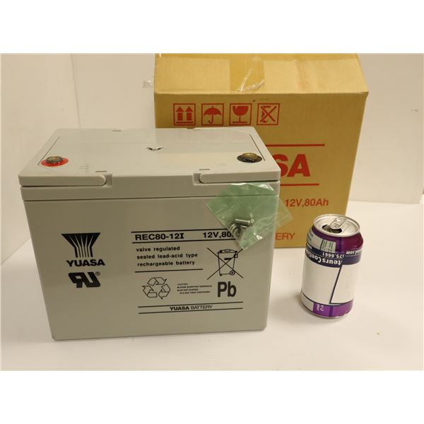SCOOTER BATTERY YUASA REC80-12i *NEUF EN BOITE*