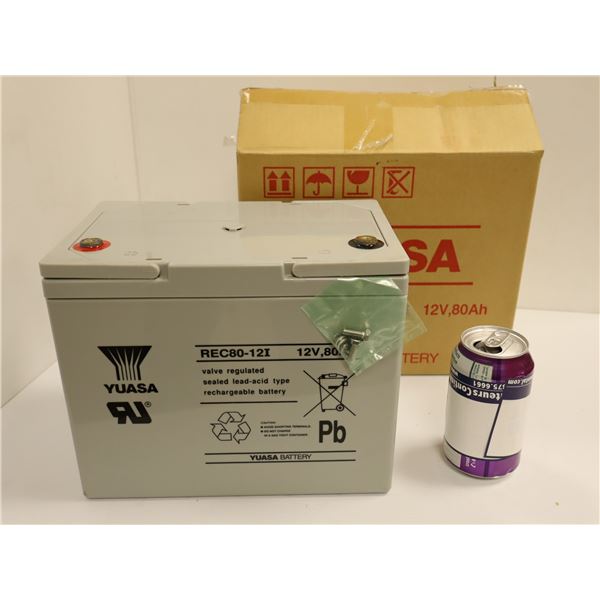 SCOOTER BATTERY YUASA REC80-12i *NEUF EN BOITE*