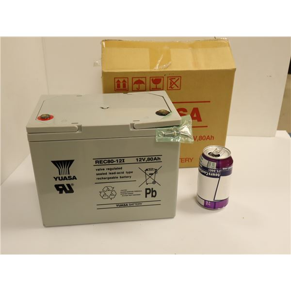 SCOOTER BATTERY YUASA REC80-12i *NEUF EN BOITE*