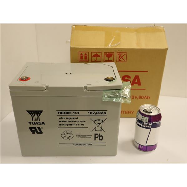 SCOOTER BATTERY YUASA REC80-12i *NEUF EN BOITE*