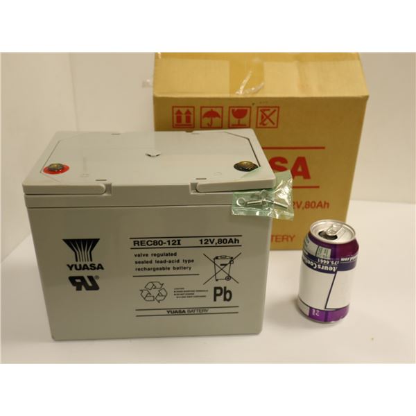 SCOOTER BATTERY YUASA REC80-12i *NEUF EN BOITE*