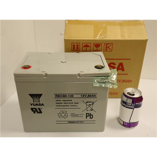 SCOOTER BATTERY YUASA REC80-12i *NEUF EN BOITE*