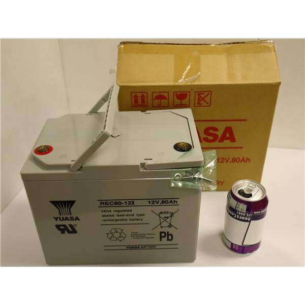 SCOOTER BATTERY YUASA REC80-12i *NEUF EN BOITE*