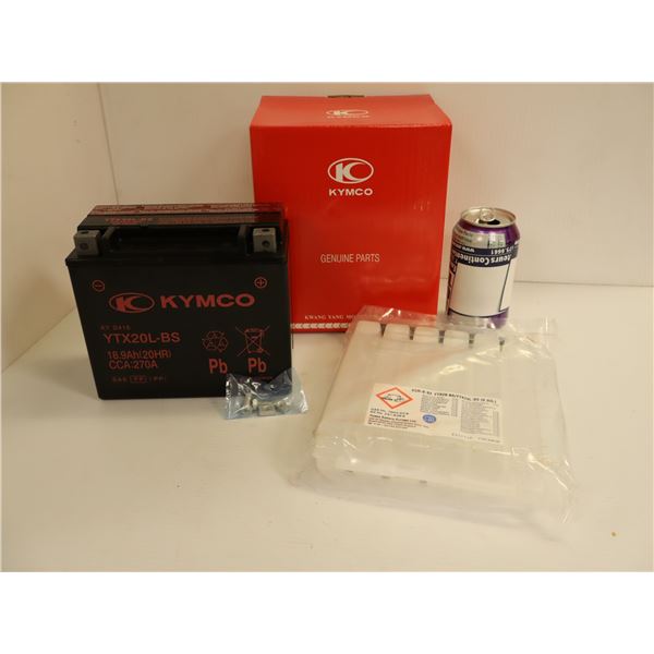 BATTERY YUASA YTX20L-BS *NEUF EN BOITE*