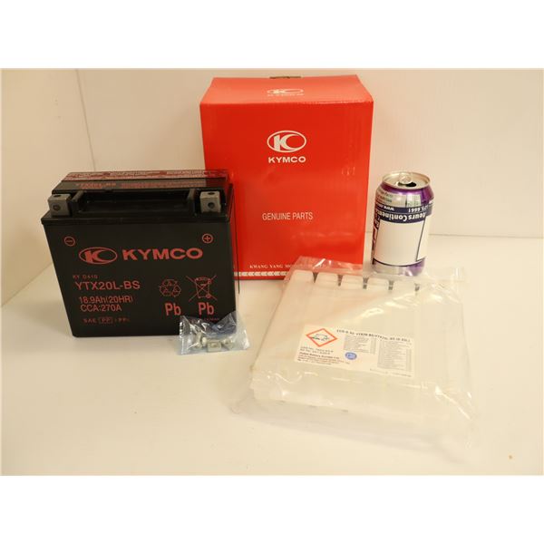 BATTERY YUASA YTX20L-BS *NEUF EN BOITE*