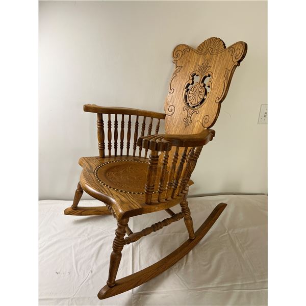 Vintage Ornate Rocking Chair