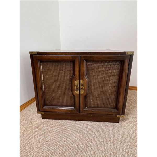 Rattan Accent Cabinet