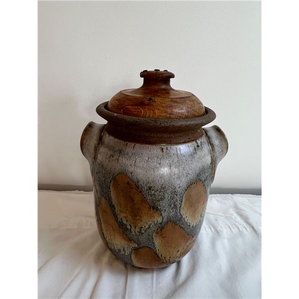 Handmade Ceramic Cookie Jar