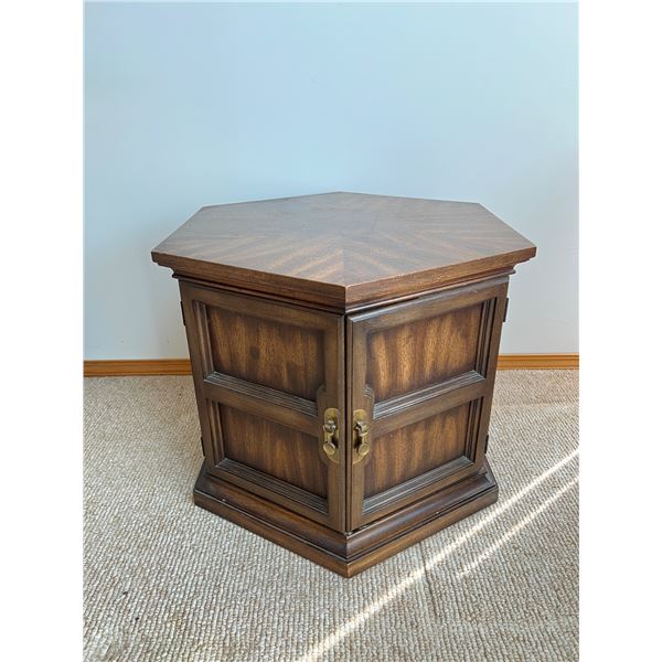 Hexagon End Table