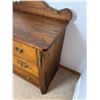 Image 2 : Vintage Three Drawer Wooden Dresser