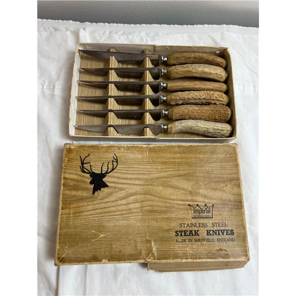 Imperial International Antler Steak Knives
