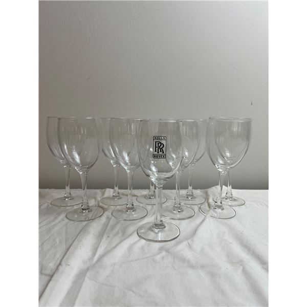 Rolls Royce Wine Glasses