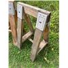 Image 2 : Wooden Sawhorses