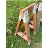 Image 3 : Wooden Sawhorses