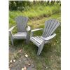 Image 1 : Plastic Patio Chairs