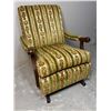 Image 1 : Vintage Upholstered Rocking Chair