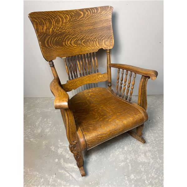 Vintage Wooden Rocking Chair