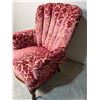 Image 2 : Vintage Fuchsia Upholstered Armchair