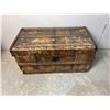 Image 1 : Antique Wooden Trunk