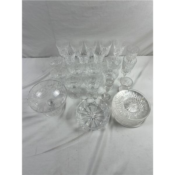 Waterford crystal "Lismore" pattern