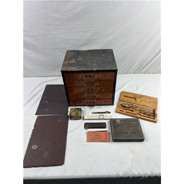 Vintage Hardware Storage Drawer