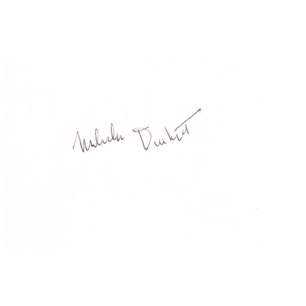 MLB Star Mahlon Duckett signed print.
