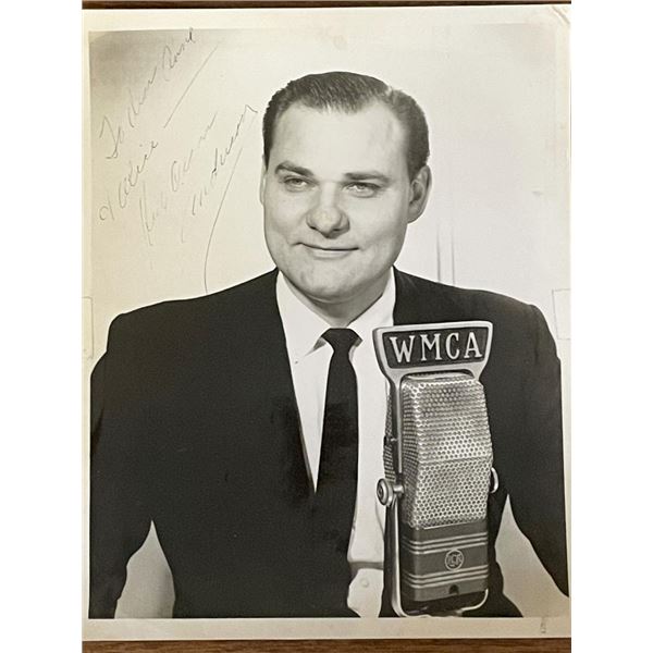 WMCA Good Guy DJ Herb Oscar Anderson signed photo