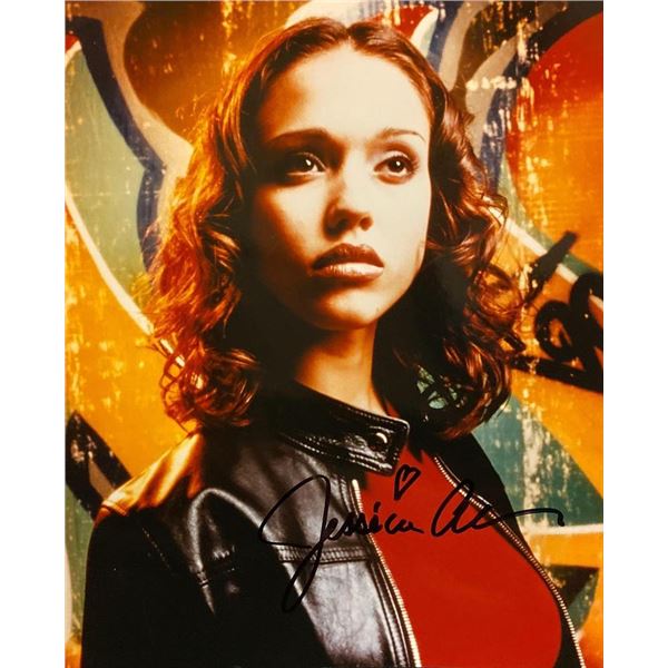 Dark Angel Jessica Alba signed photo