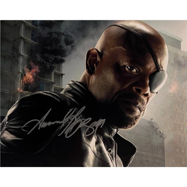Marvel Avengers Samuel Jackson Signed Photo