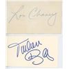 Image 2 : Lon Chaney Jr. and Turhan Bey signature cut