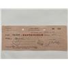 Image 1 : J. Paul Getty signed check