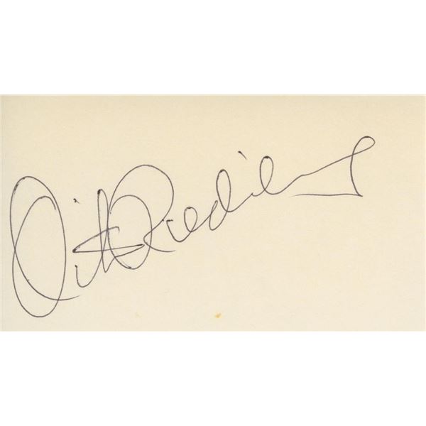 Otis Redding signature cut