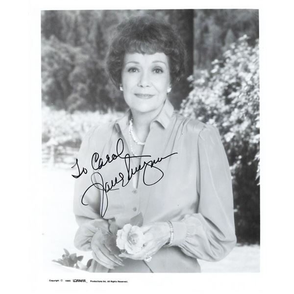 Falconcrest Jane  (Wyman) Reagan signed photo