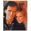 Image 1 : The Adventures of Buckaroo Banzai Across the 8th Dimension Peter Weller and Ellen Barkin signed movi