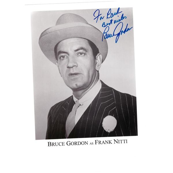 The Untouchables Bruce Gordon signed photo
