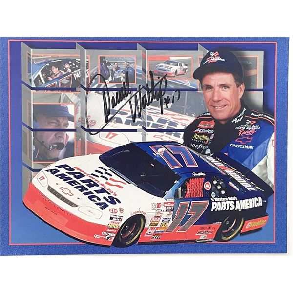 Stock Car Driver Darrel Waltrip signed photo