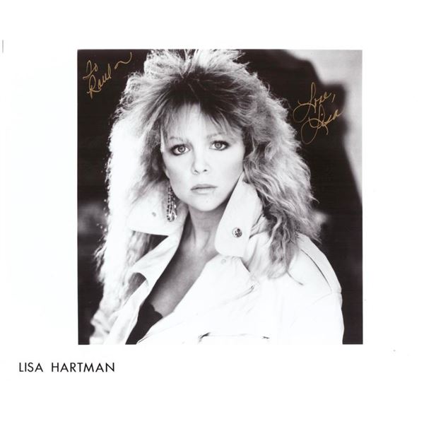 Knots Landing Lisa Hartman signed photo