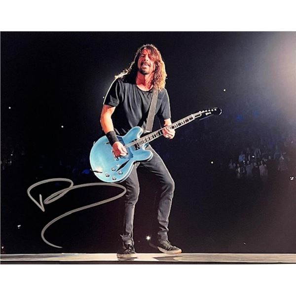 The Foo Fighters Dave Grohl Signed Photo