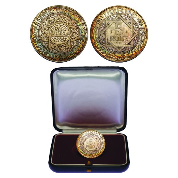 Essai de 5 francs, Paris, 1946 (1365H), en argent,   11,88g Ref : Lec 241 Ex CGB, 28/11/2010, Lot 94