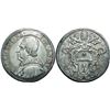 Image 1 : Clemens XI 1700-1721 ,  Piastra, Rome, AN XV, AG 31,63 g. Ref: MIR 2272/1 (R3), Munt. 50, Berman 238