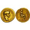 Image 1 : Tiberius Cæsar Divi Augusti Filius Augustus 19 août  14 - 16 mars 37 Aureus, Lugdunum (Lyon) en 14-1