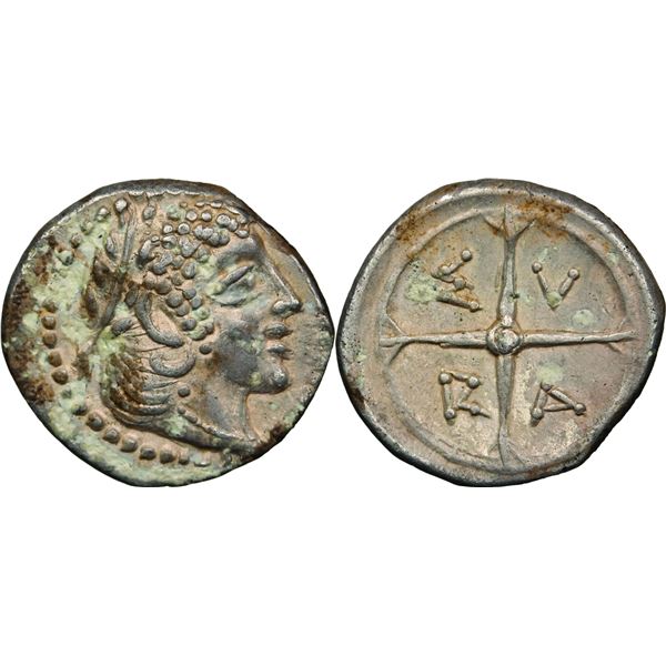 Hieron I 478-466 avant J.C.  Litra (Obole), de la série Demareteion, environ 478-466 av. J.C.,  AG 0