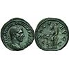 Image 1 : Philippus I l'Arabe 244 – 249  Sesterce, AE 24.24 g.  Avers : Buste laurée à droite   Rever