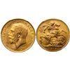 Image 1 : George V 1910-1936 Sovereign, Bombay, 1918 I, AU 7.98 g. 917‰ Ref : Fr. 1609, KM#525A  Grad